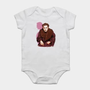 John Barrymore - An illustration by Paul Cemmick Baby Bodysuit